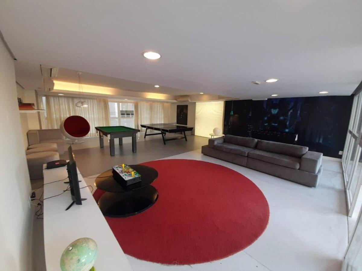 Lazer Completo Com Piscina E Sauna No Gonzaga Santos  Exteriér fotografie