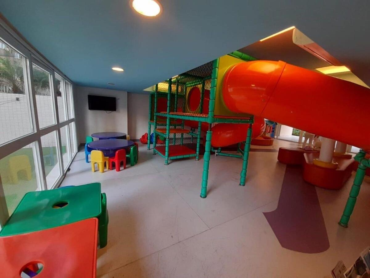 Lazer Completo Com Piscina E Sauna No Gonzaga Santos  Exteriér fotografie