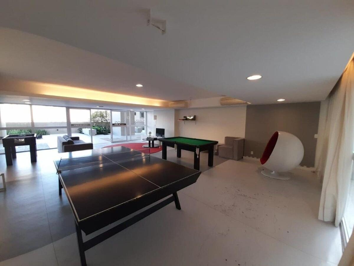 Lazer Completo Com Piscina E Sauna No Gonzaga Santos  Exteriér fotografie