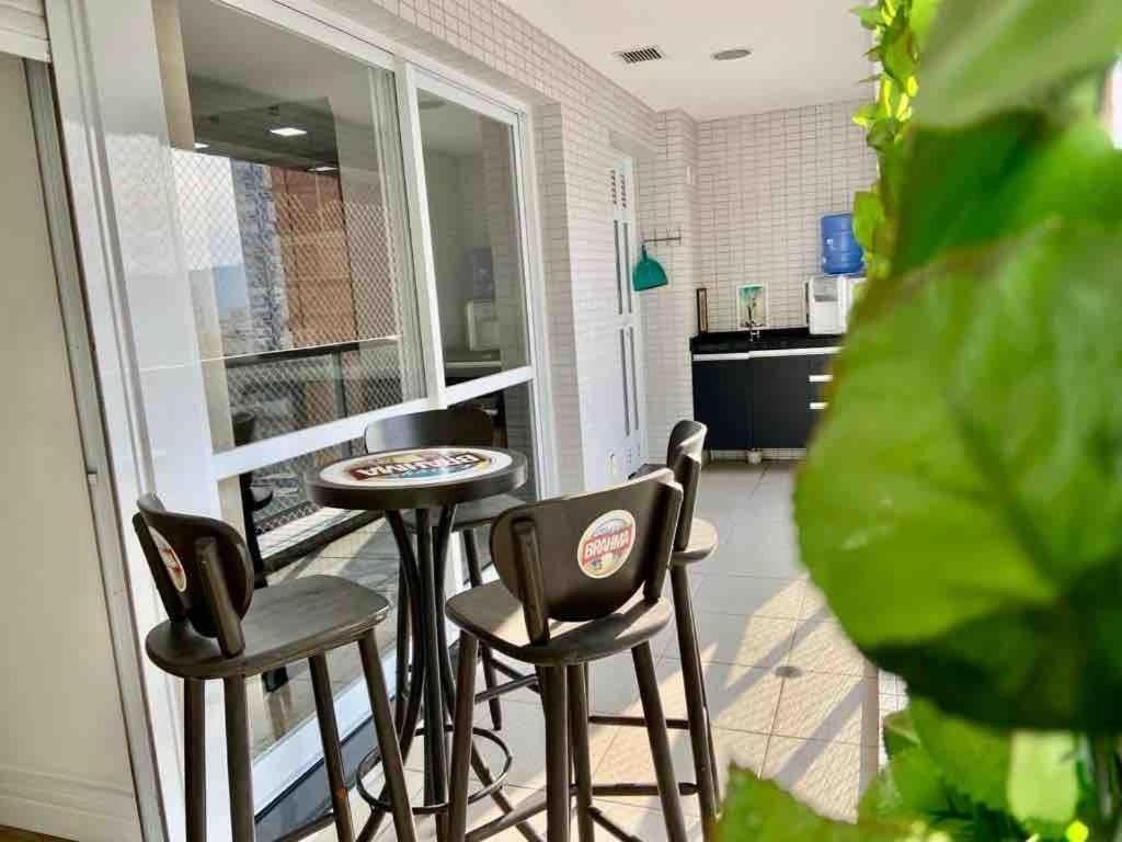 Lazer Completo Com Piscina E Sauna No Gonzaga Santos  Exteriér fotografie